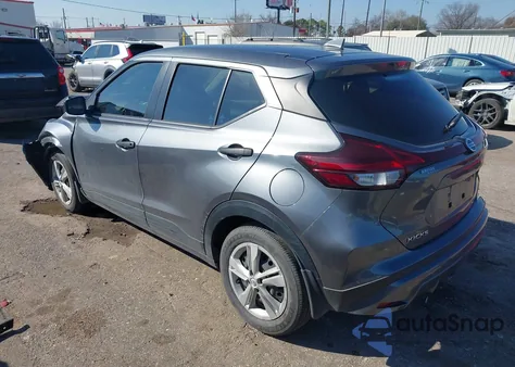 2021 Nissan Kicks S Xtronic Cvt z USA, uszkodzony, nr VIN 3N1CP5BV2ML519688